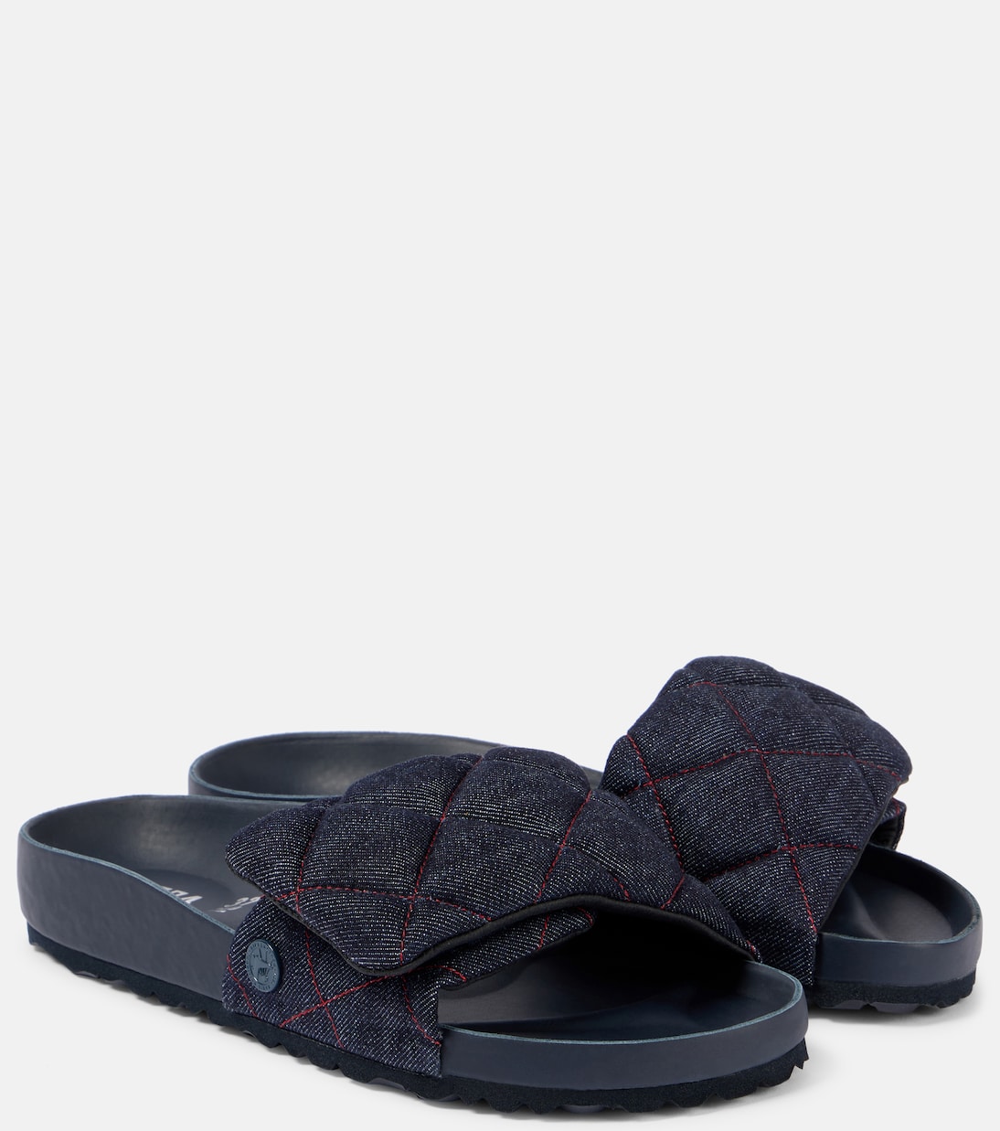Sylt quilted denim slides | Birkenstock 1774