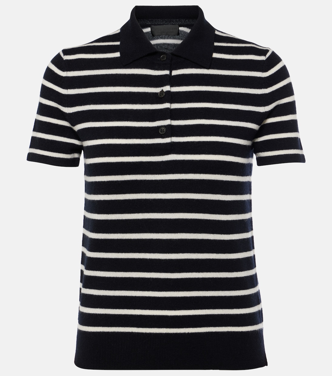Leanna striped cashmere polo sweater | Nili Lotan