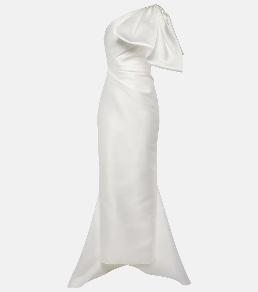 Robe longue Priya en satin | Solace London