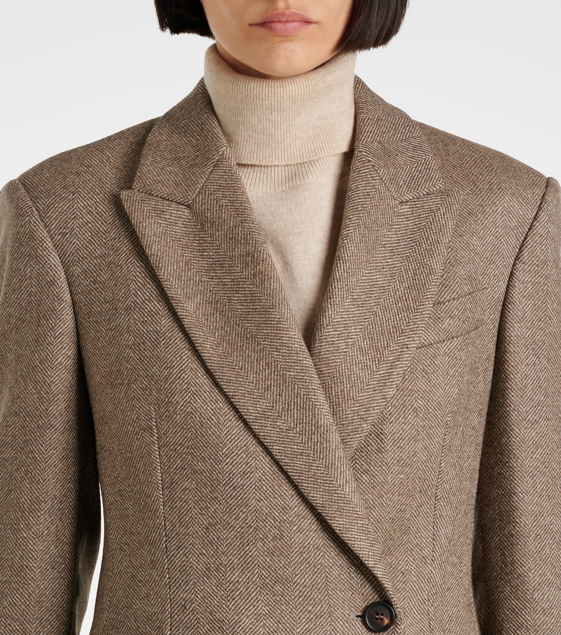Blazer in misto lana | Brunello Cucinelli