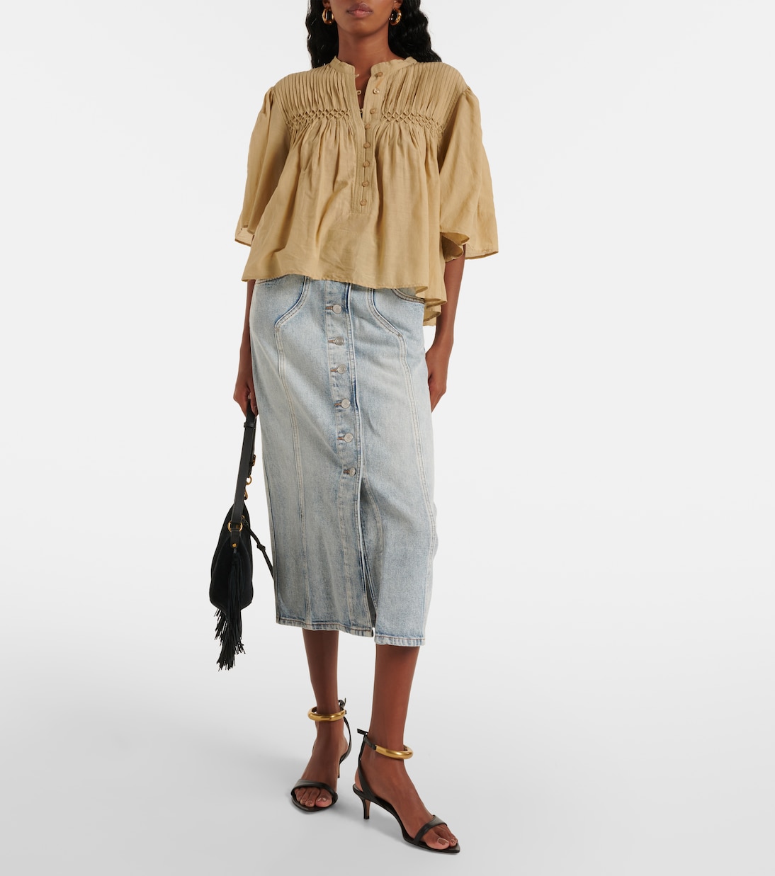 Destiny cotton-blend top | Marant Etoile