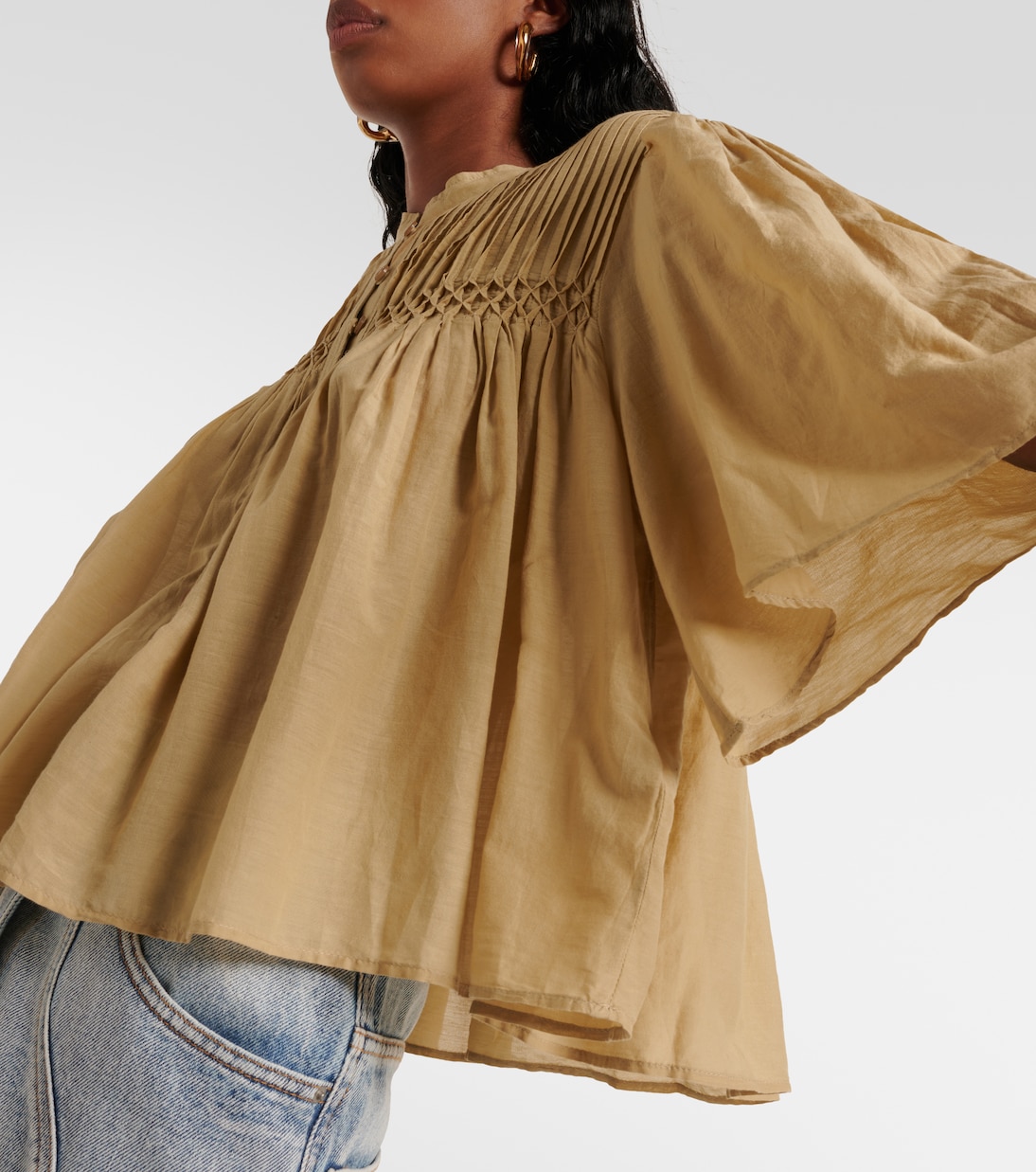 Destiny cotton-blend top | Marant Etoile