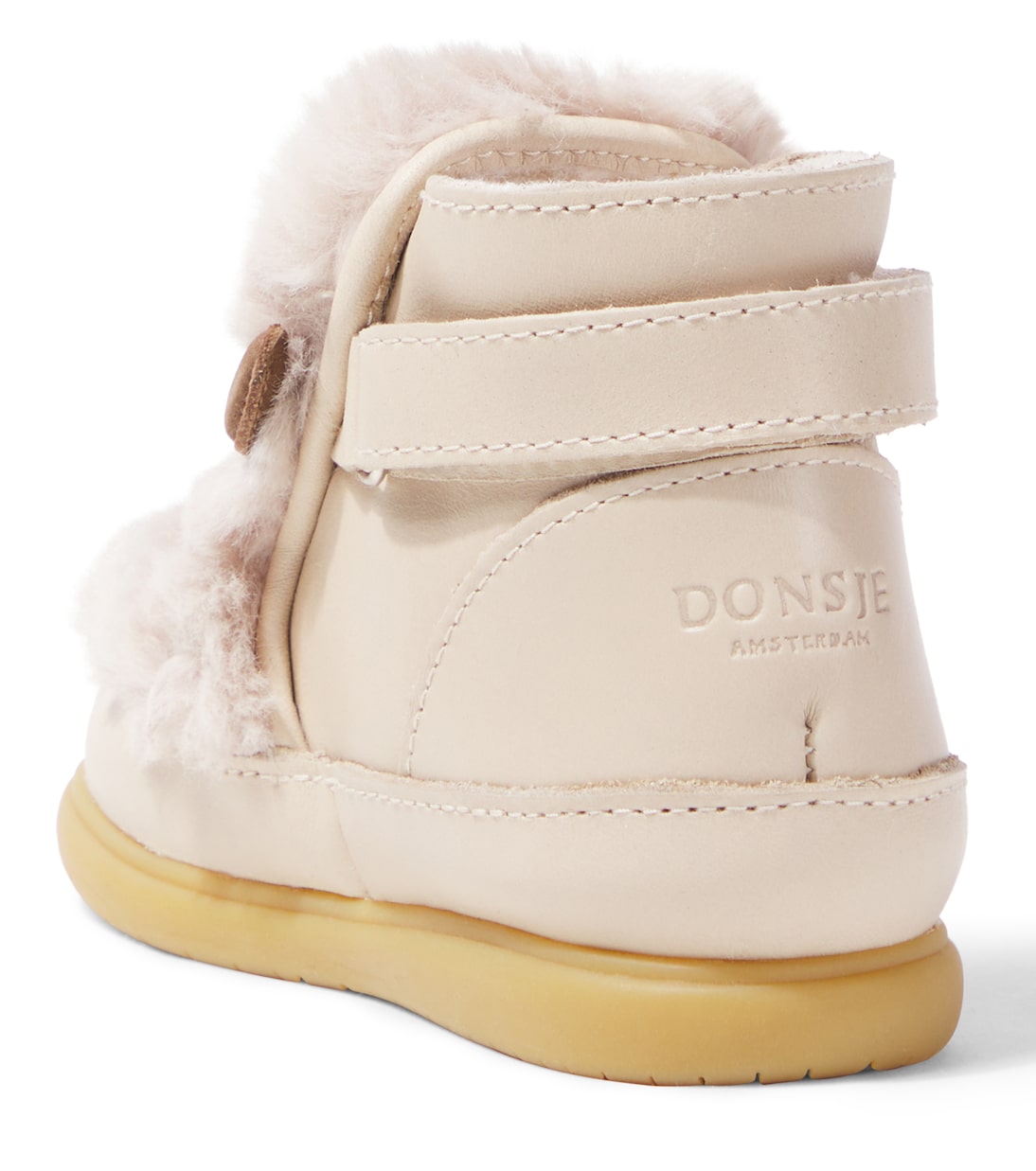 Baby Reindeer faux shearling-trimmed boots | Donsje