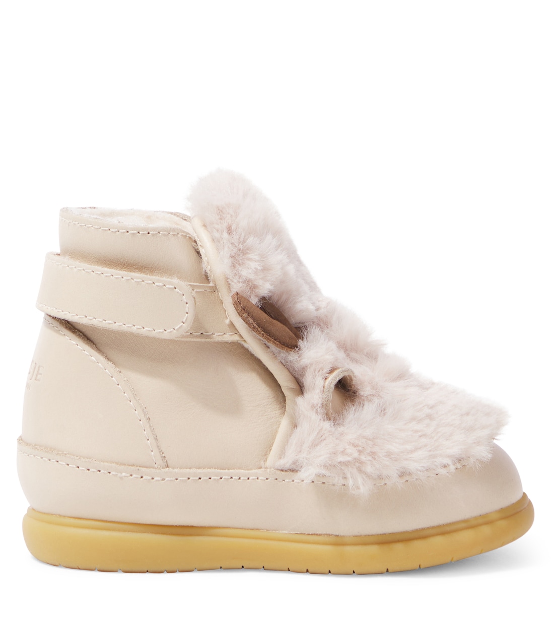 Baby Reindeer faux shearling-trimmed boots | Donsje