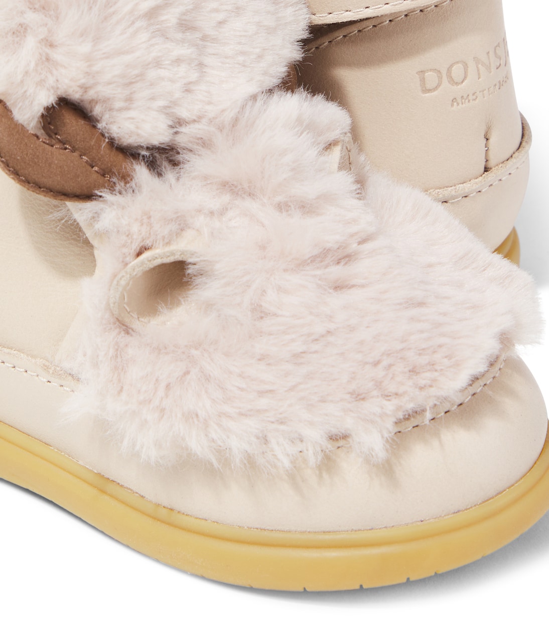 Baby Reindeer faux shearling-trimmed boots | Donsje