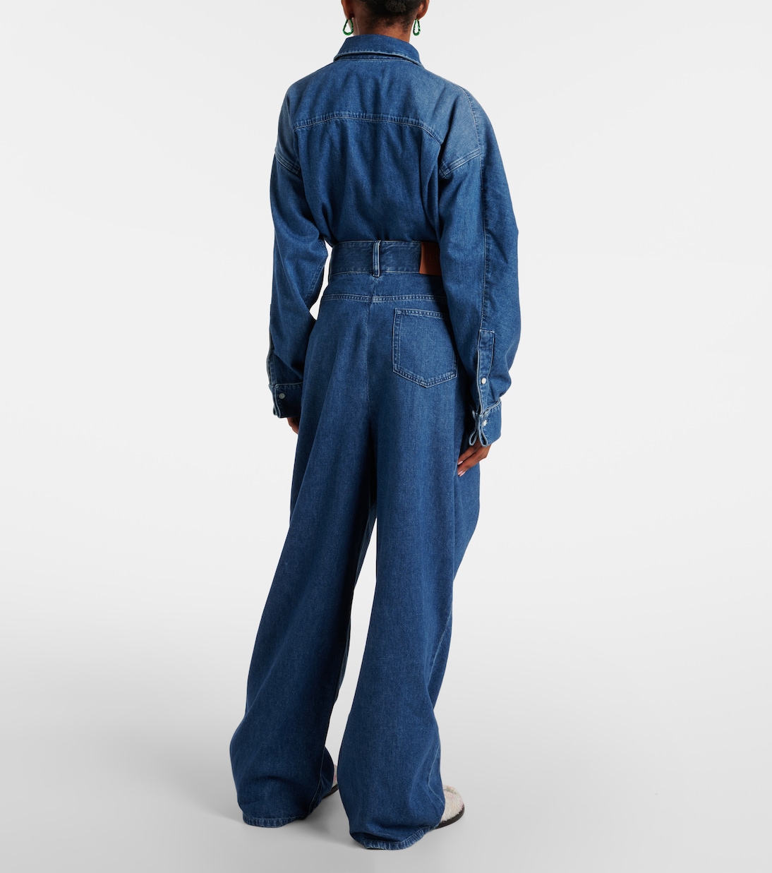 Jeans Loewe de corte amplio y estilo envolvente para jóvenes
