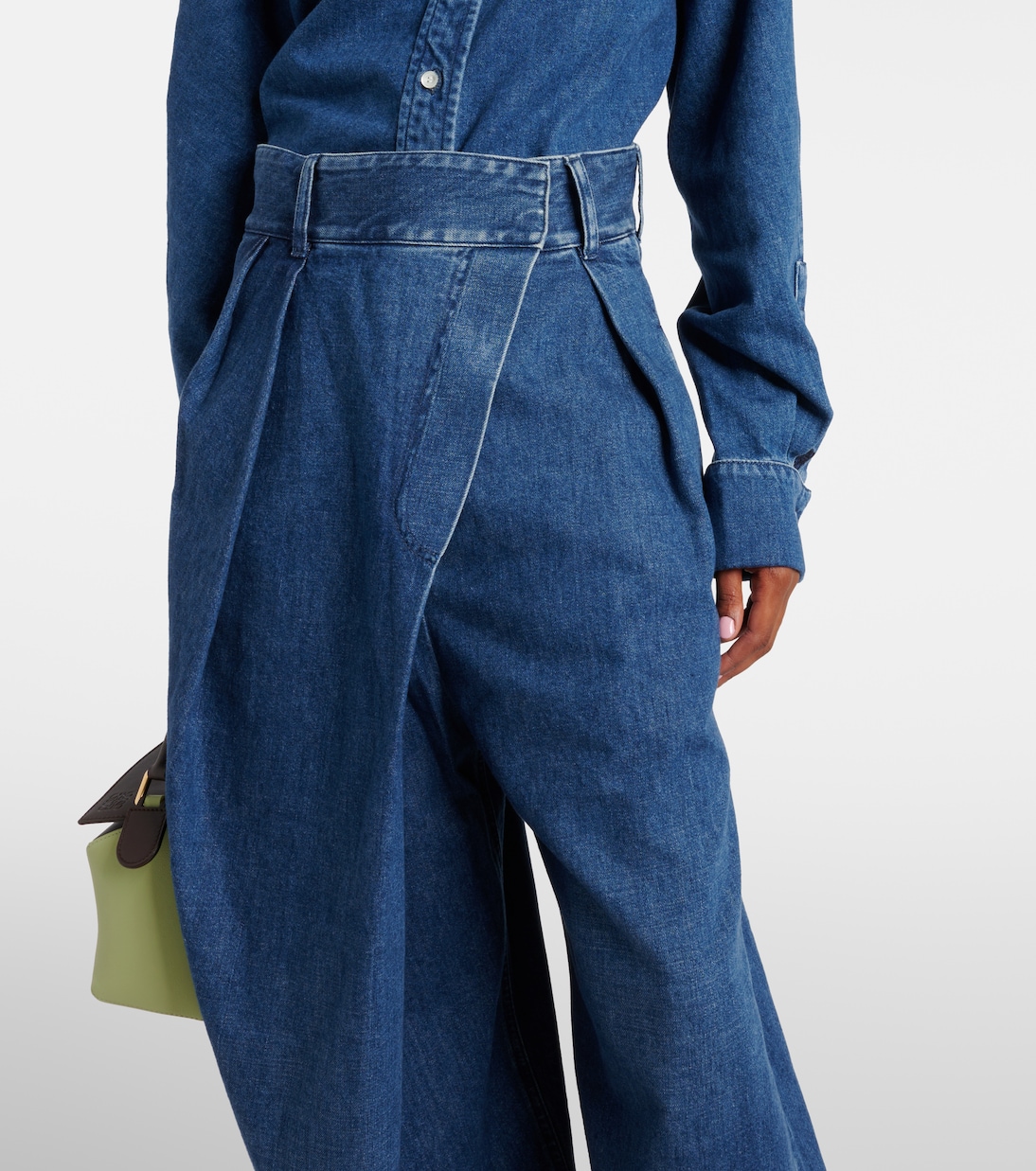 Jeans Loewe de corte amplio y estilo envolvente para jóvenes