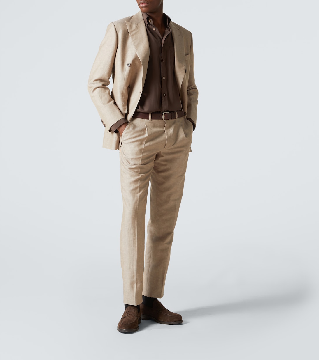 Costume en laine, lin et soie | Brioni