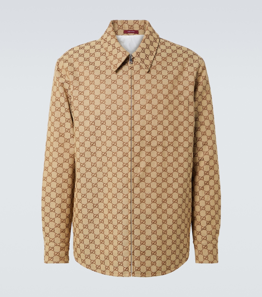 Hemdjacke GG aus Canvas | Gucci