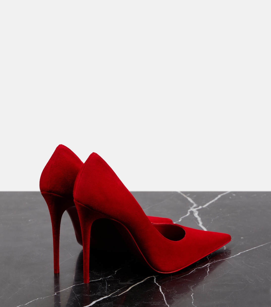 Scarpe con tacco alto CHRISTIAN LOUBOUTIN Kate Max 100 in suede per uno stile giovane e alla moda
