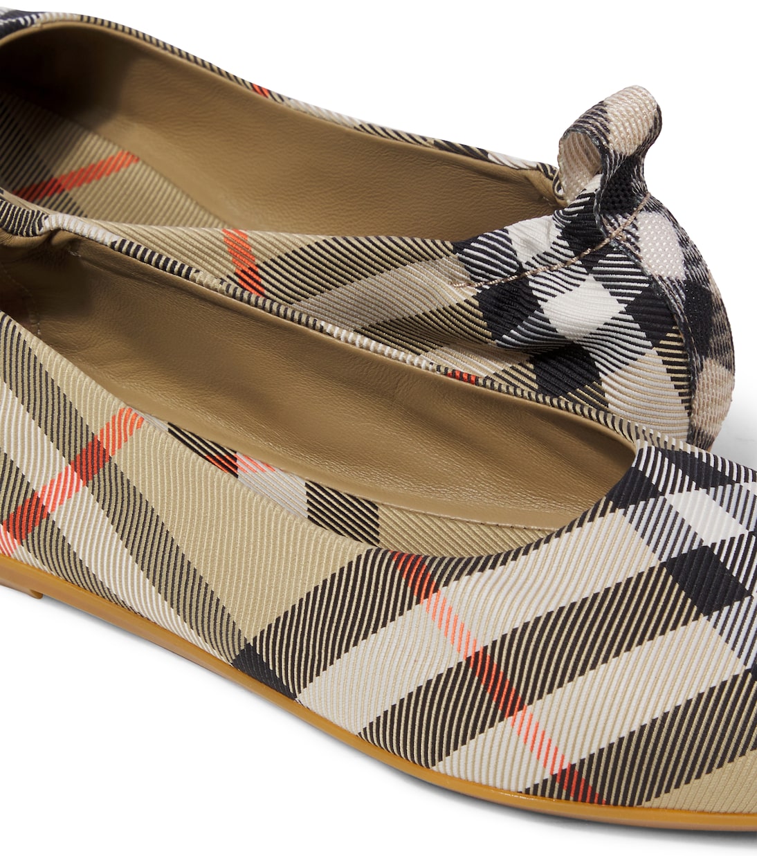 Burberry Check ballet flats | Burberry Kids