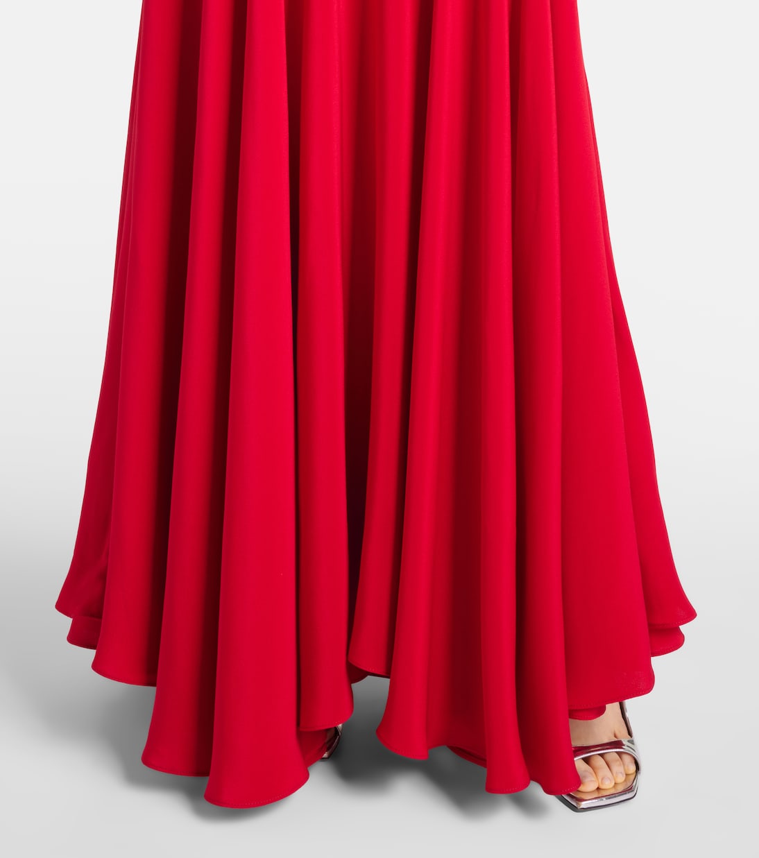 Robe aus Seiden-Crêpe | Rodarte
