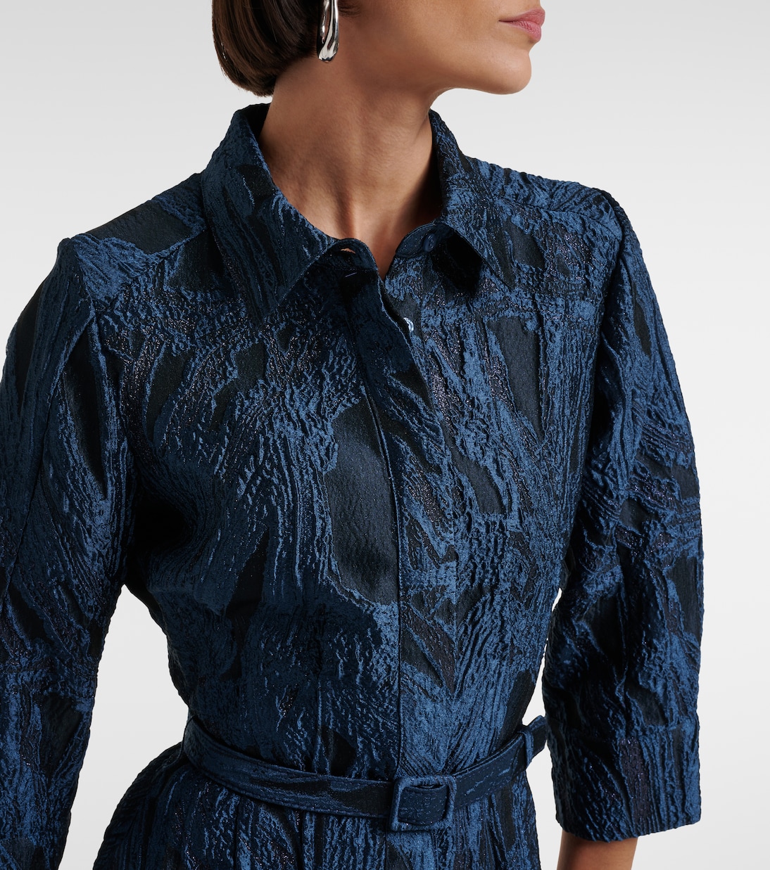 Robe longue Courtney en jacquard | Simkhai