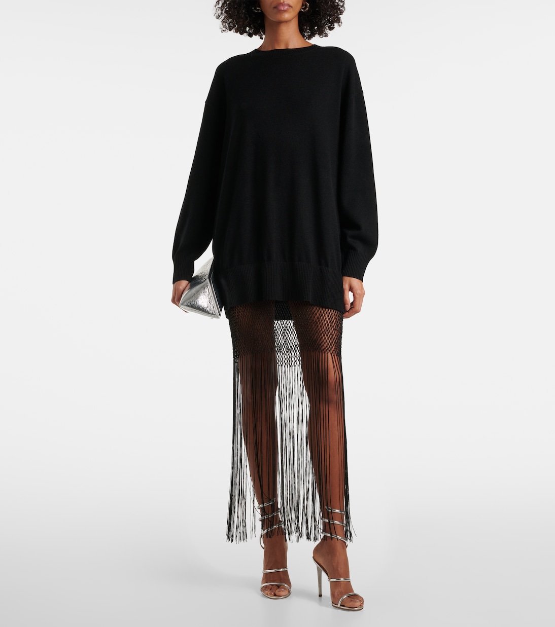 Maxi abito Macrame Monument | Christopher Esber