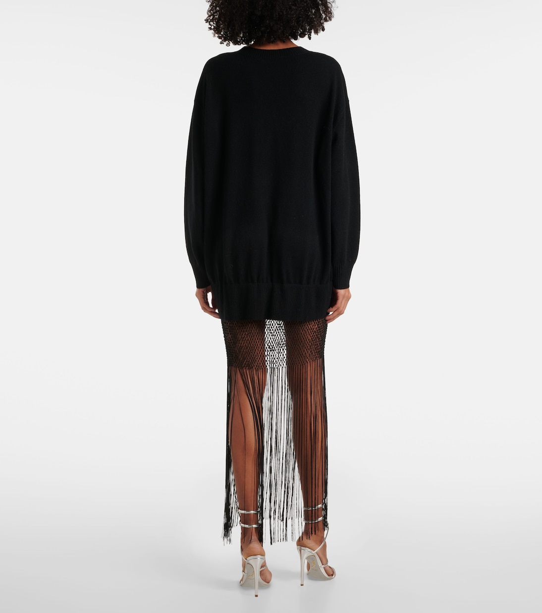 Maxi abito Macrame Monument | Christopher Esber