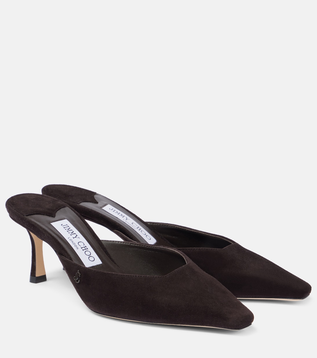 Mules Vivi 65 en daim | Jimmy Choo