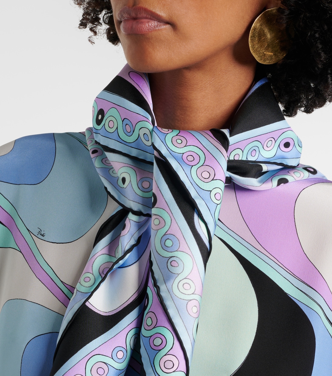 Sciarpa Foulard in twill di seta | Pucci