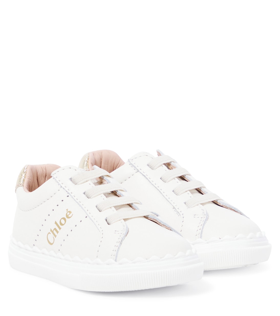 Baby Sneakers aus Leder | Chloé Kids