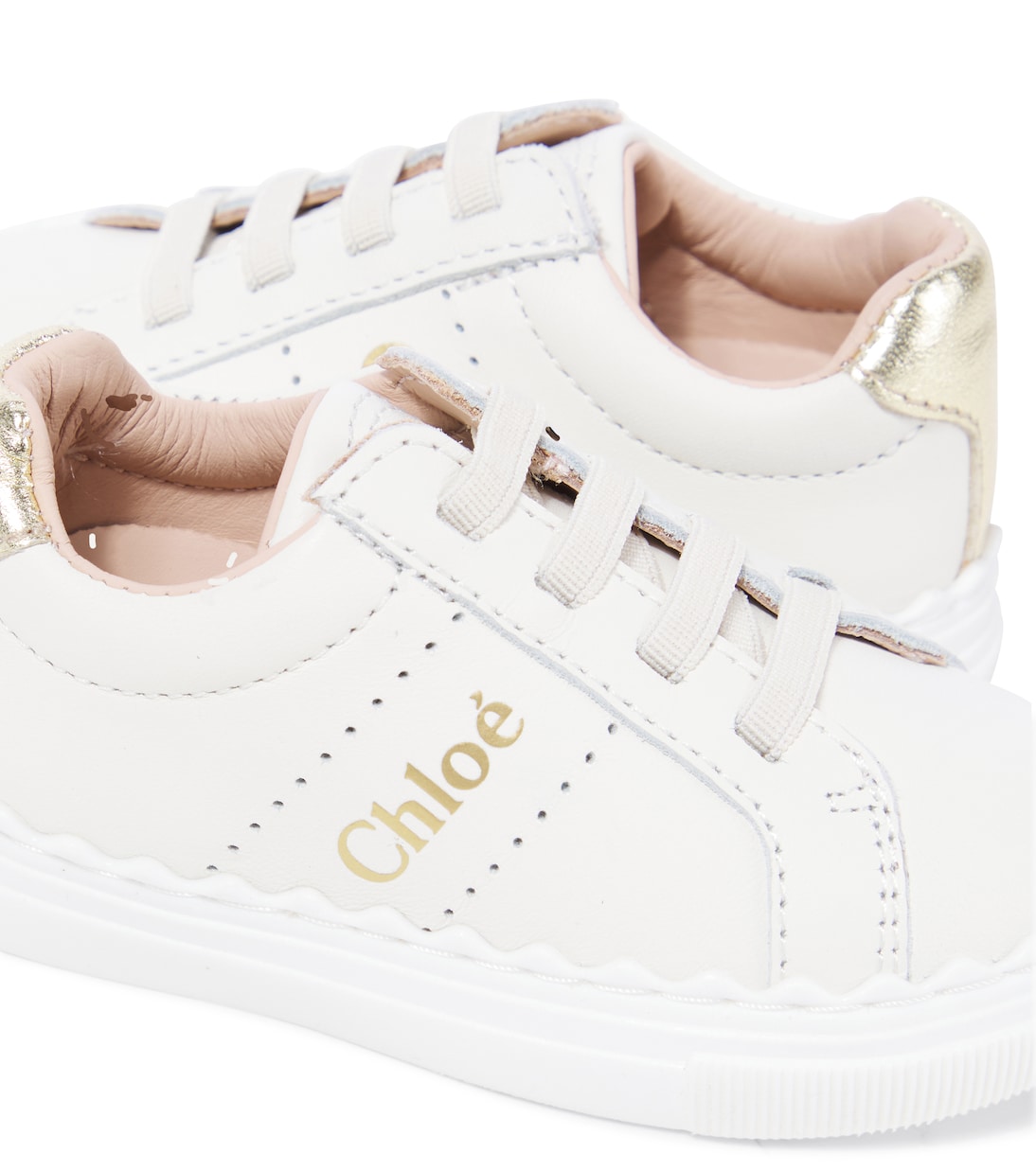 Baby Sneakers aus Leder | Chloé Kids