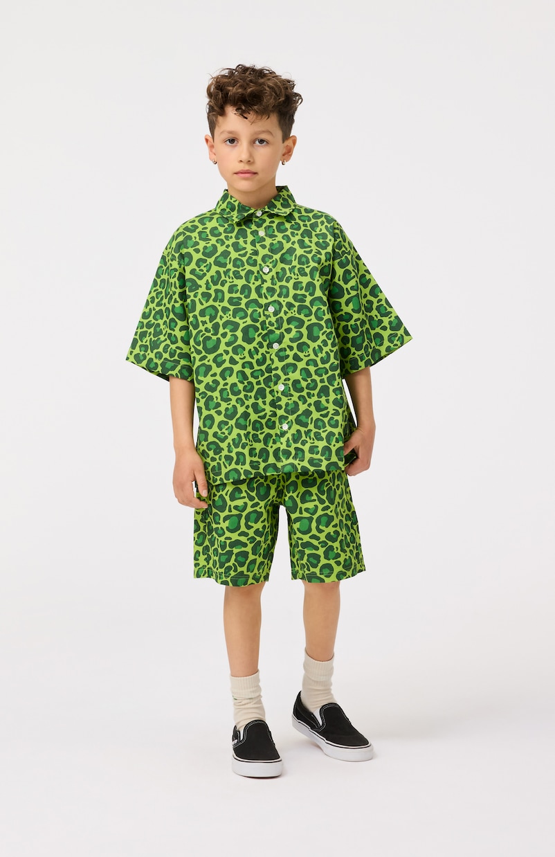 Camicia Richie in cotone con stampa leopardata | Molo