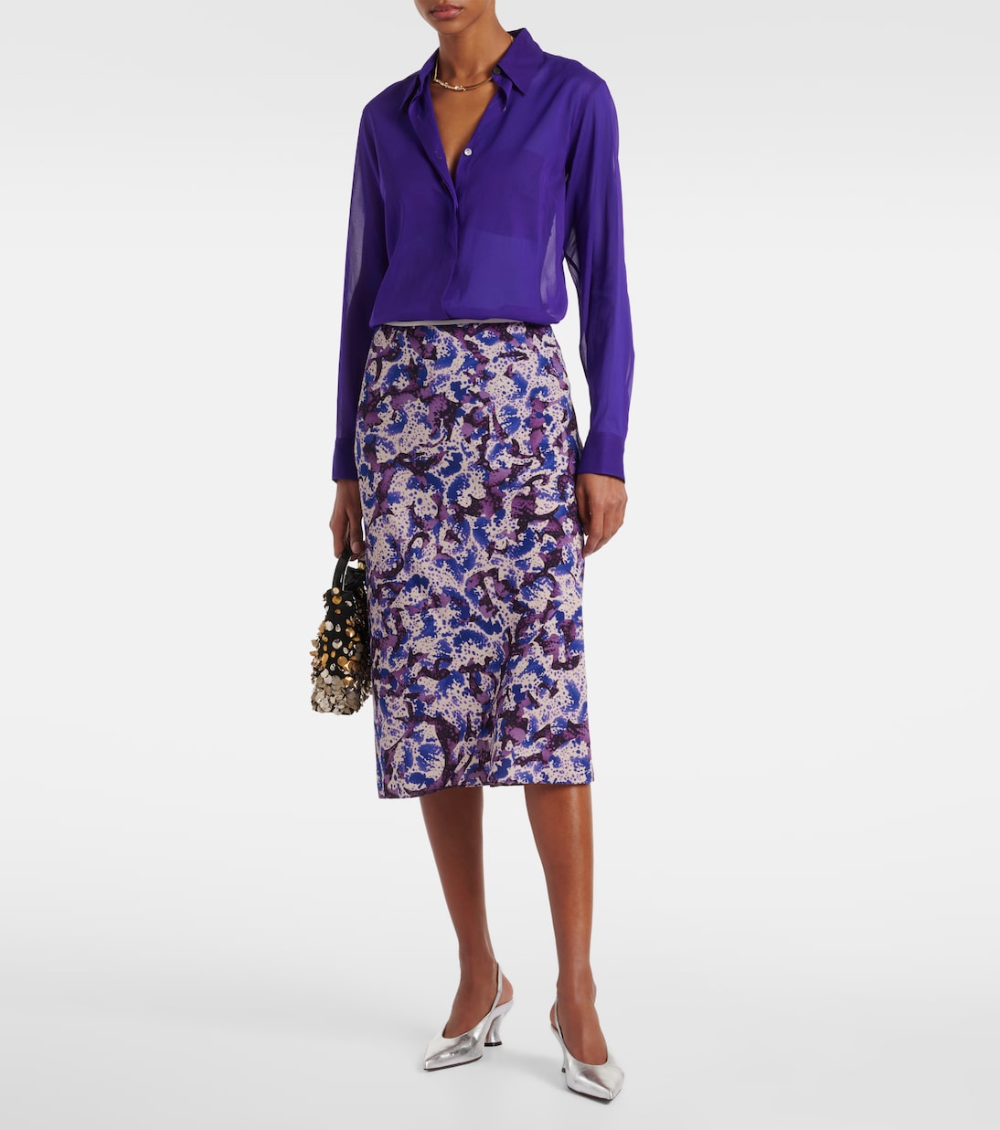Camicia in misto seta | Dries Van Noten