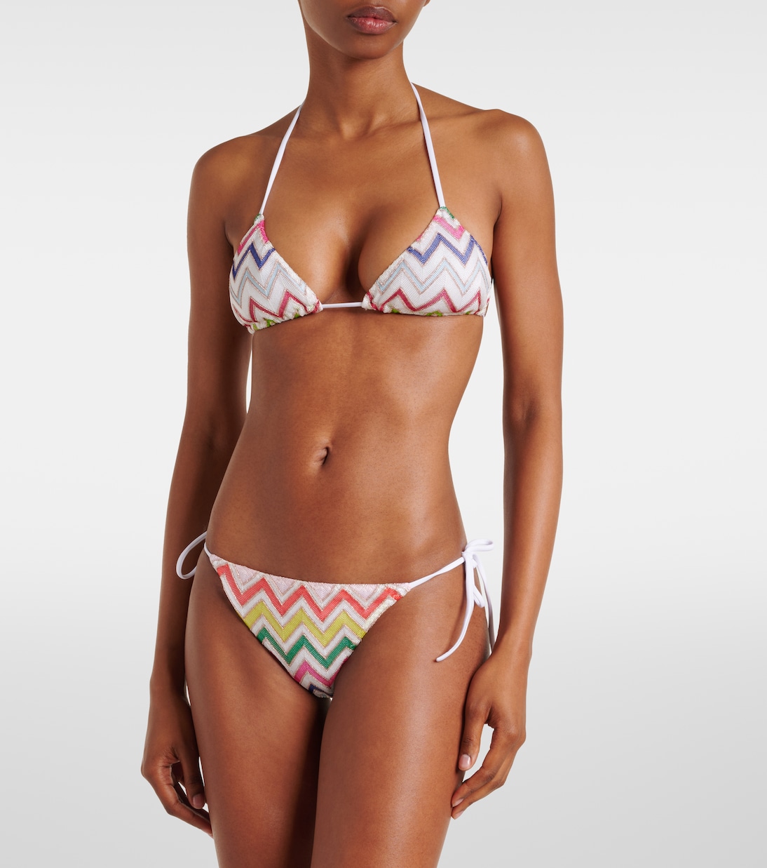Zigzag lamé bikini | Missoni
