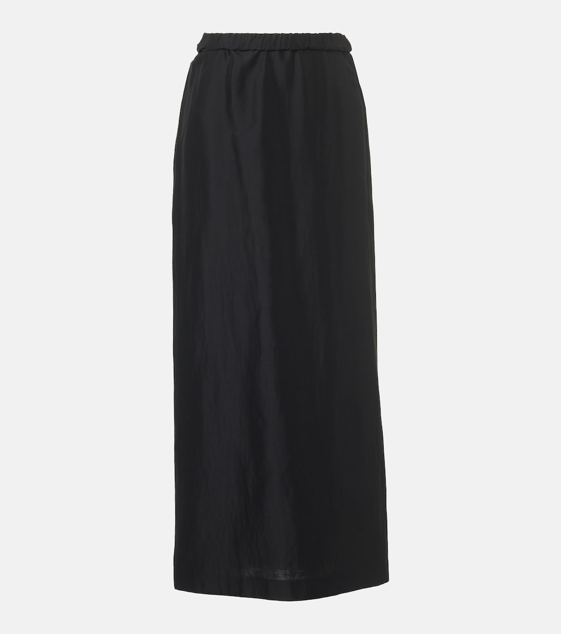 Jupe longue Saul en coton et soie | The Row