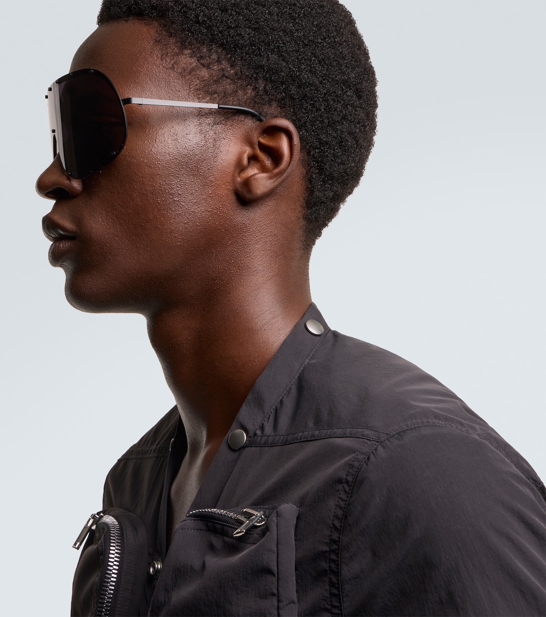 Oversized shield sunglasses | Rick Owens
