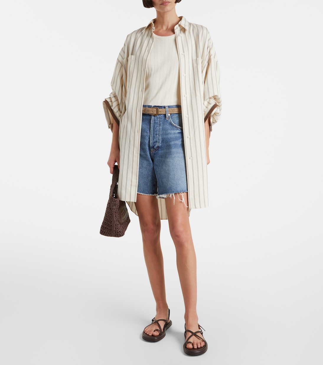 Marlow Long denim shorts  | Citizens of Humanity