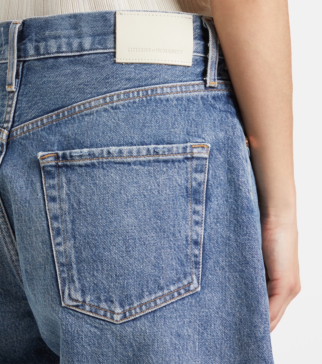Marlow Long denim shorts  | Citizens of Humanity