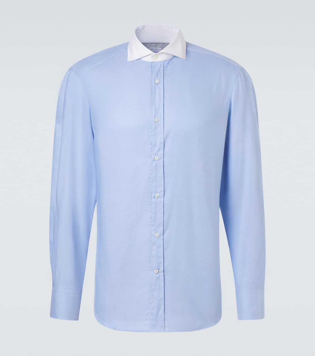 Camicia in popeline di cotone | Brunello Cucinelli