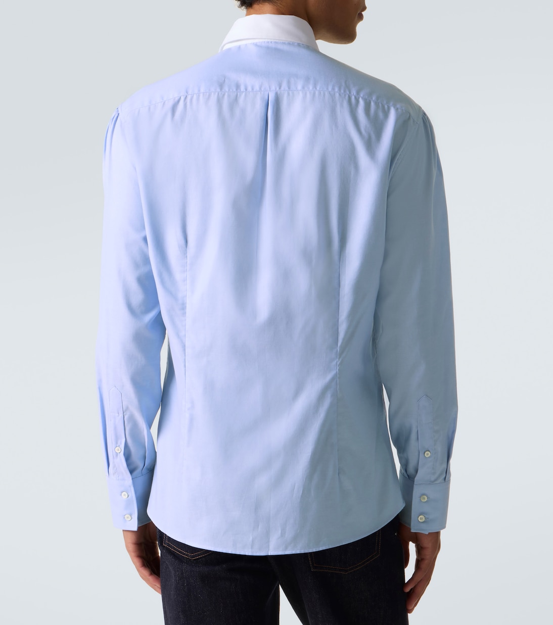 Camicia in popeline di cotone | Brunello Cucinelli