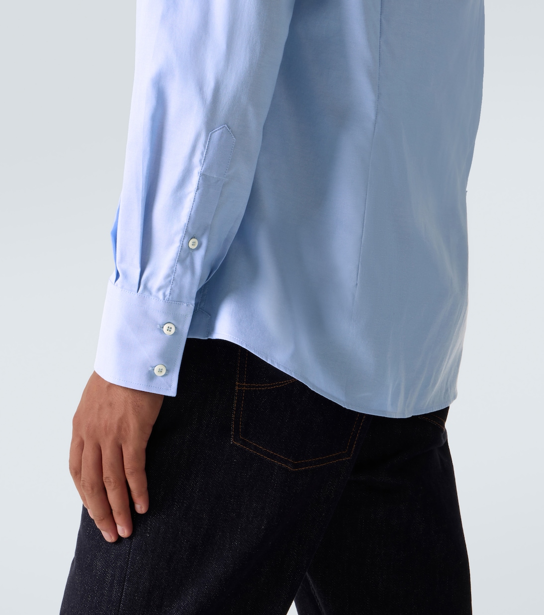 Camicia in popeline di cotone | Brunello Cucinelli