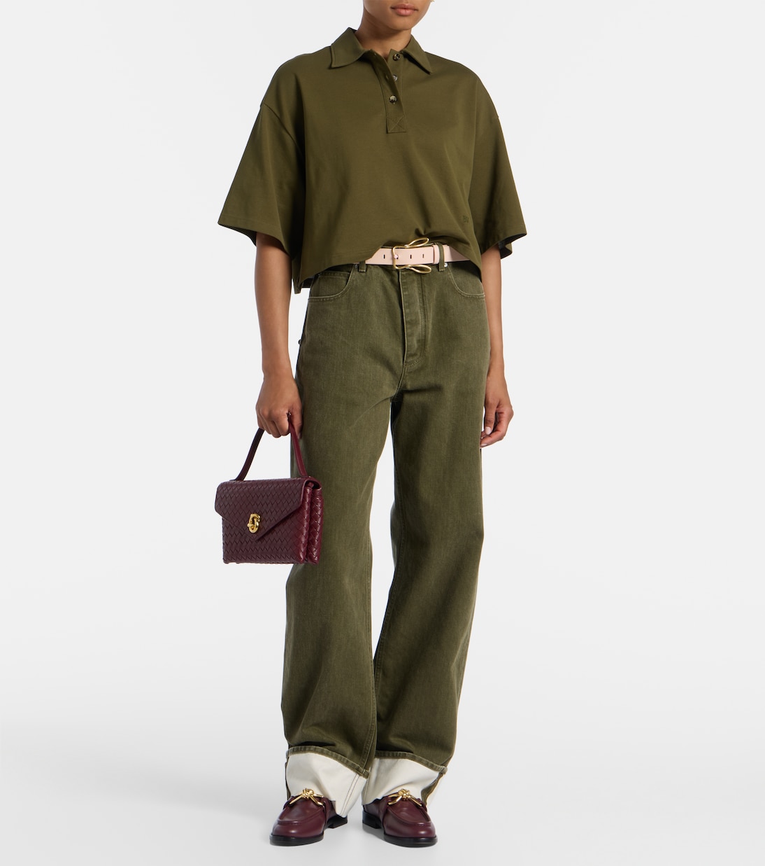 Polohemd aus Baumwoll-Piqué | Bottega Veneta