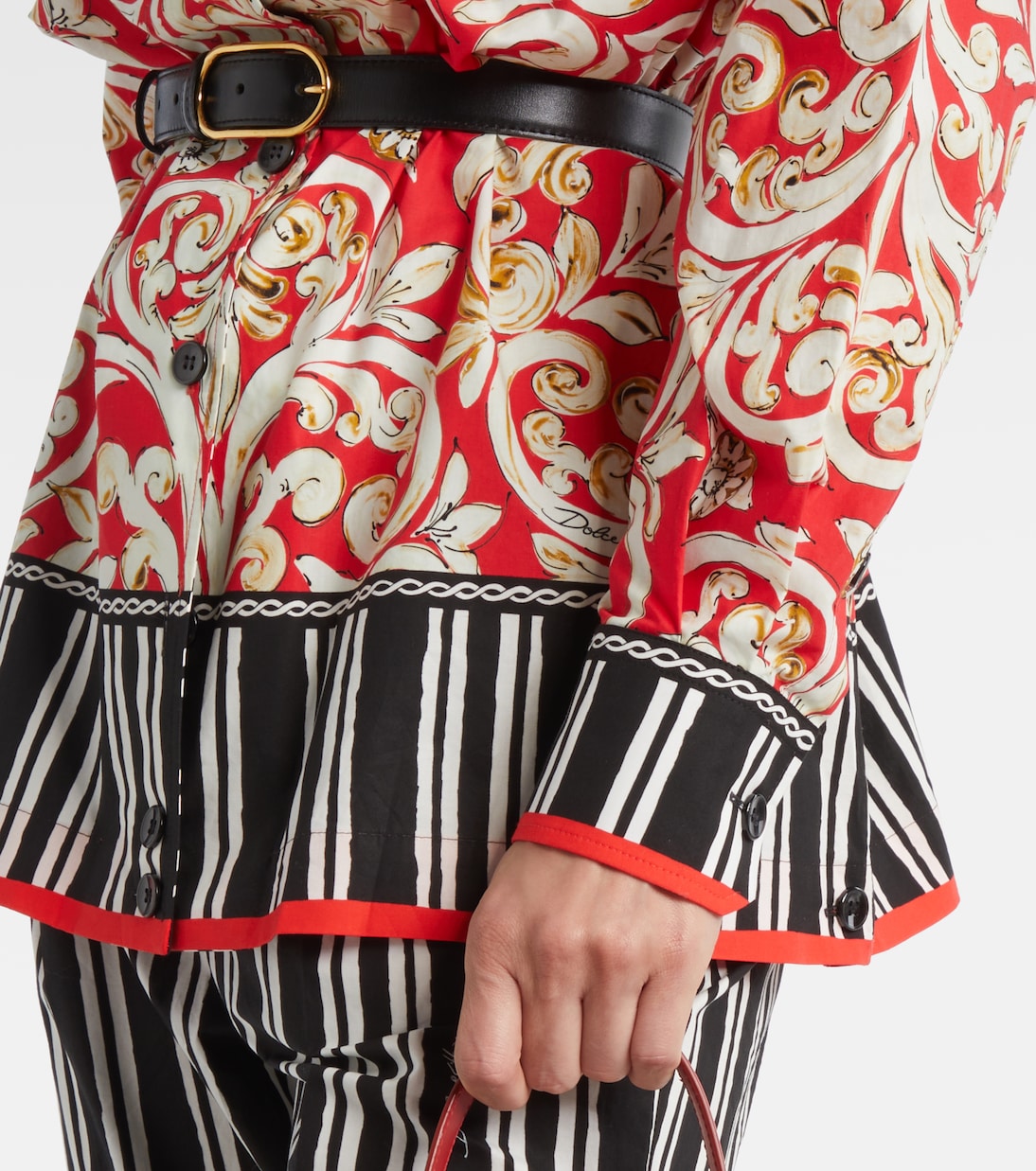Chemise imprimée en coton  | Dolce&Gabbana