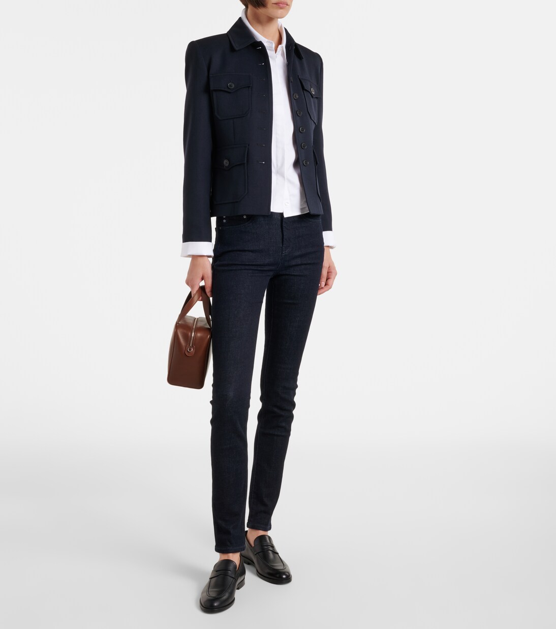 Geneva mid-rise skinny jeans | AG Jeans