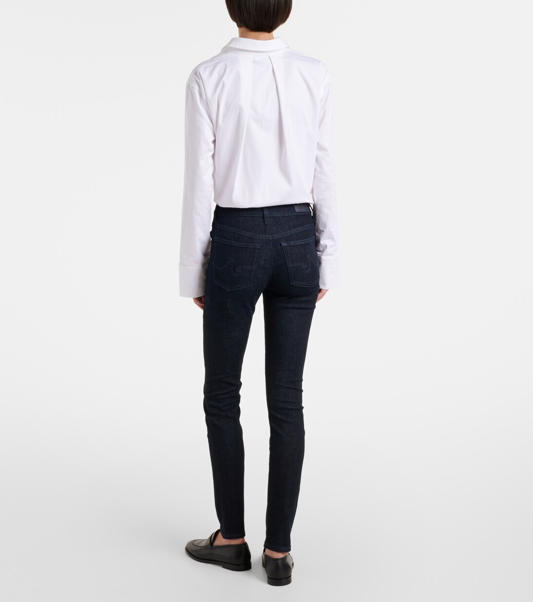 Geneva mid-rise skinny jeans | AG Jeans