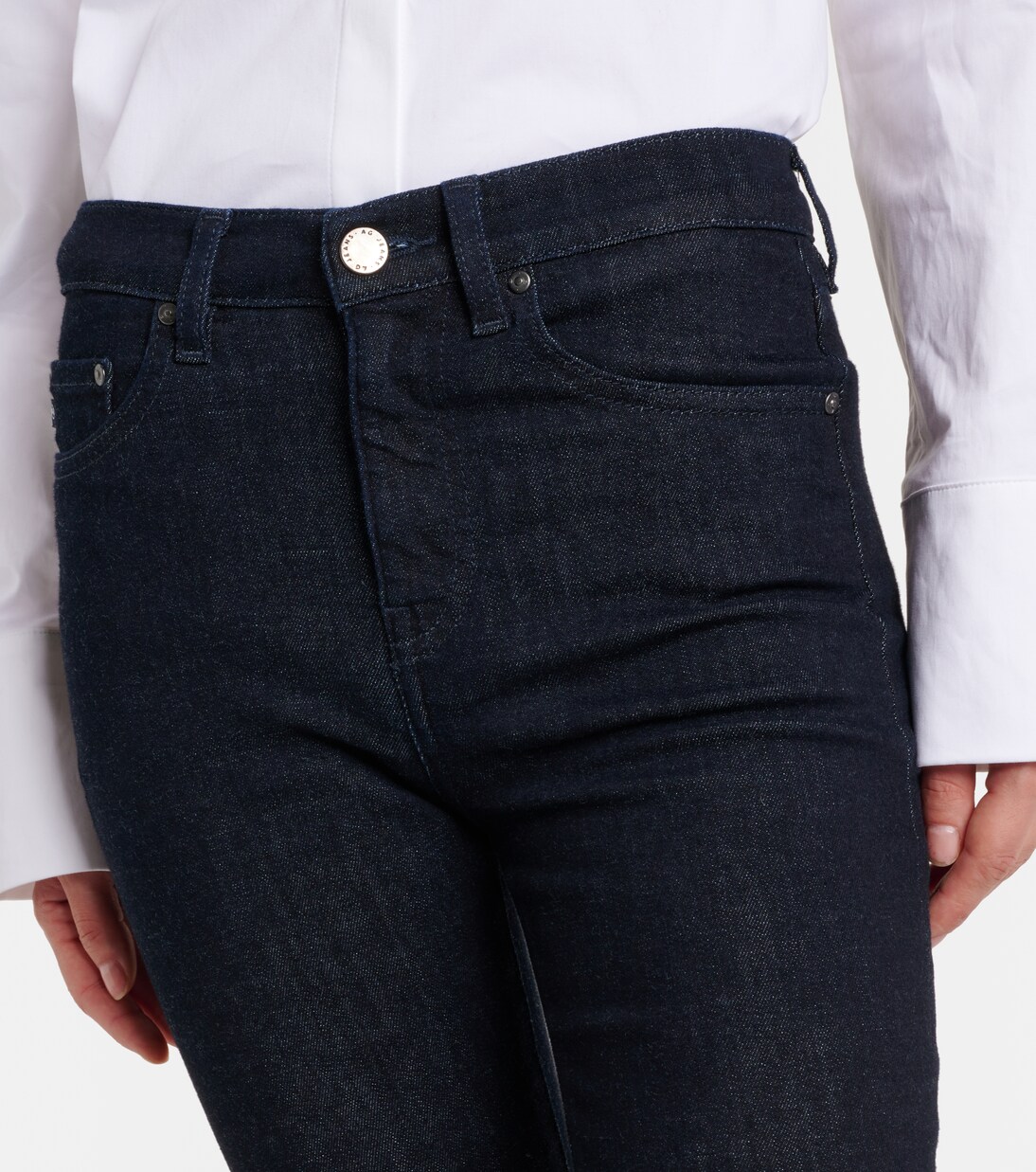 Geneva mid-rise skinny jeans | AG Jeans
