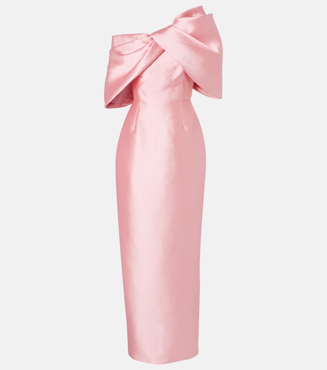 Vestido de cóctel Davina de satén | Solace London