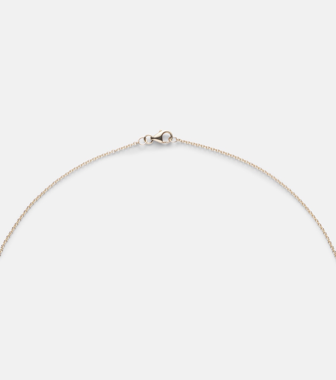 9kt gold necklace with diamond | Persée