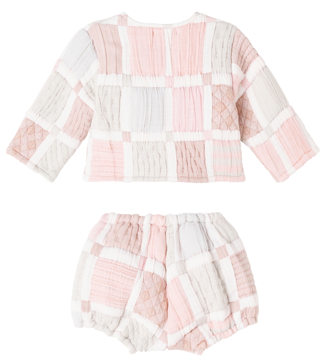 Baby Mai cotton-blend top and bloomers set | Bebe Organic