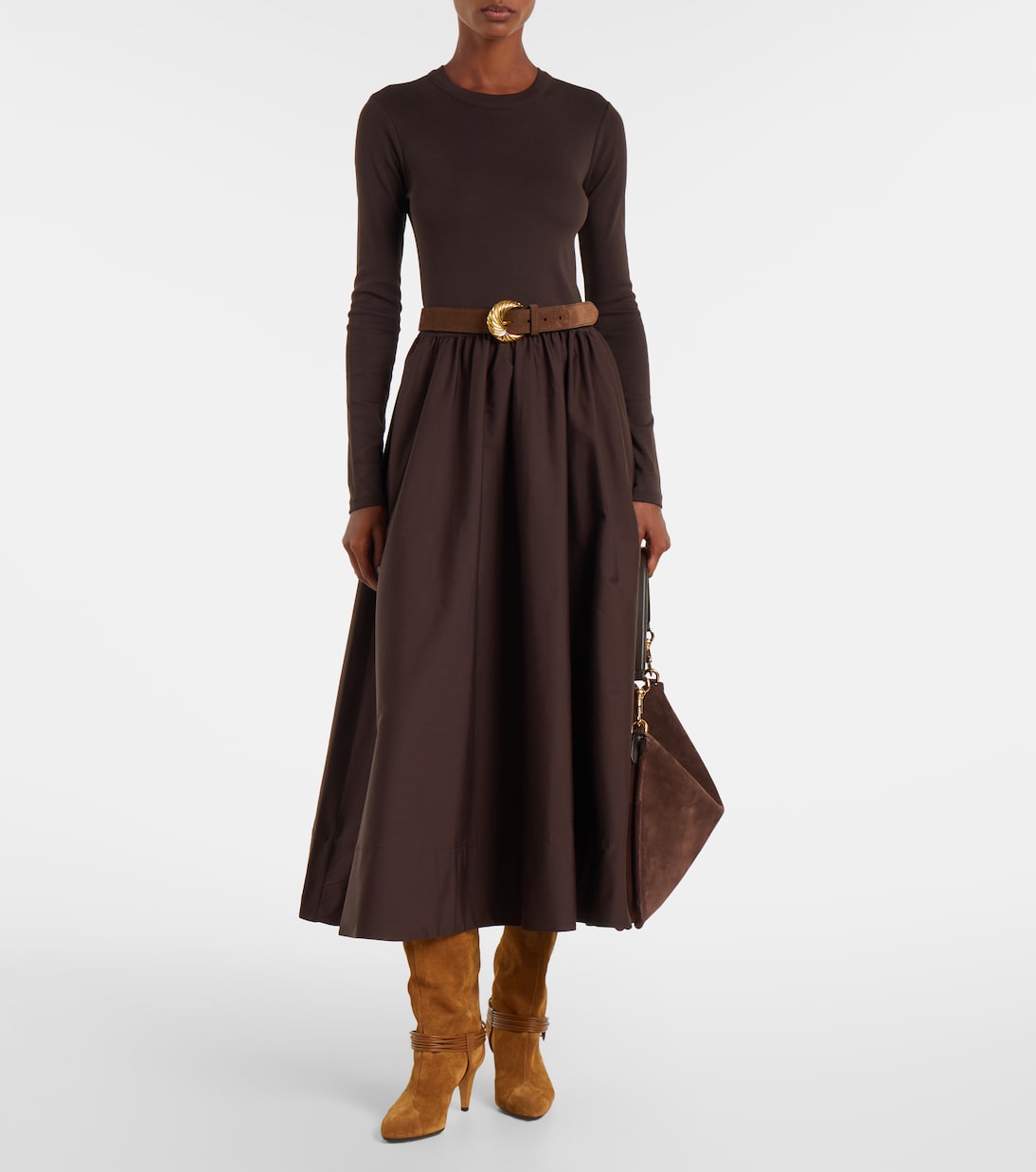 Robe midi en coton | Polo Ralph Lauren