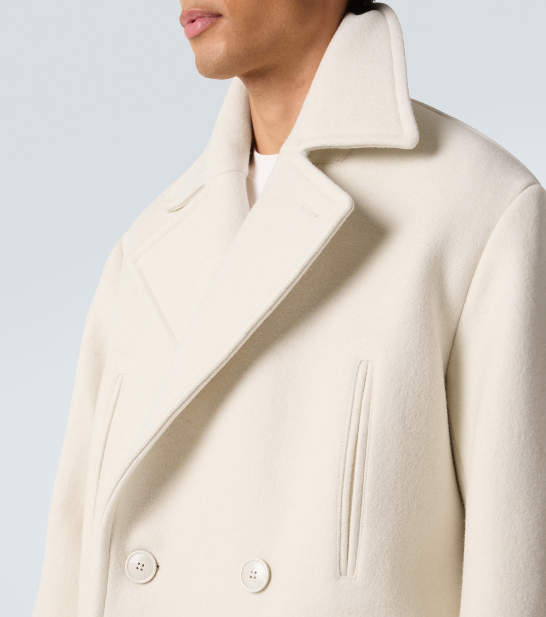 Mantel aus Wolle und Baumwolle | Dries Van Noten
