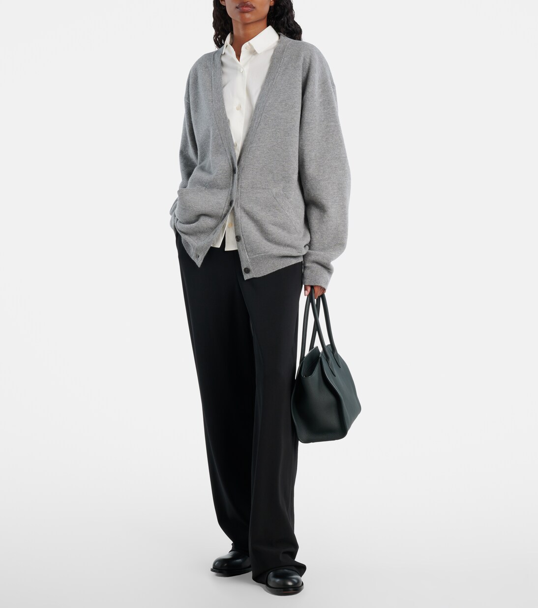 Marlo 12 leather tote bag | The Row