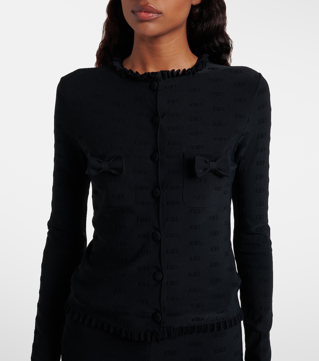 Cardigan con fiocchi | Balenciaga