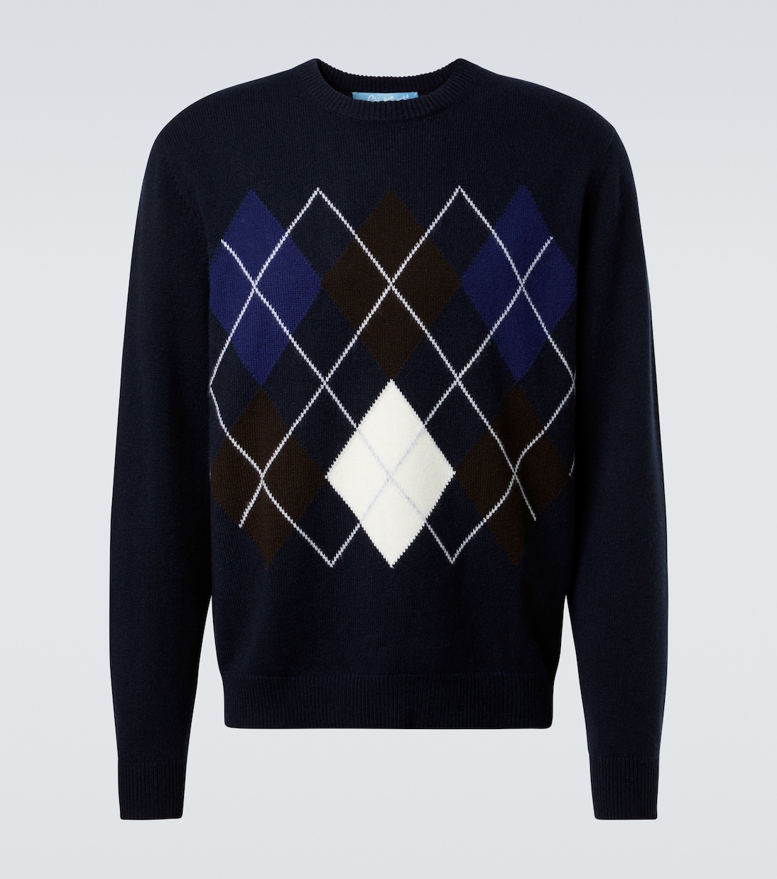 Argyle cashmere sweater | Arch4
