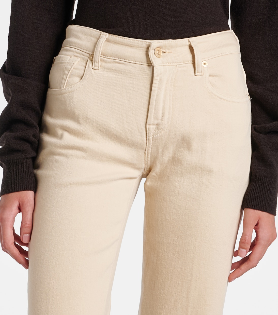 Mid-Rise Wide-Leg Jeans Lotta | 7 For All Mankind