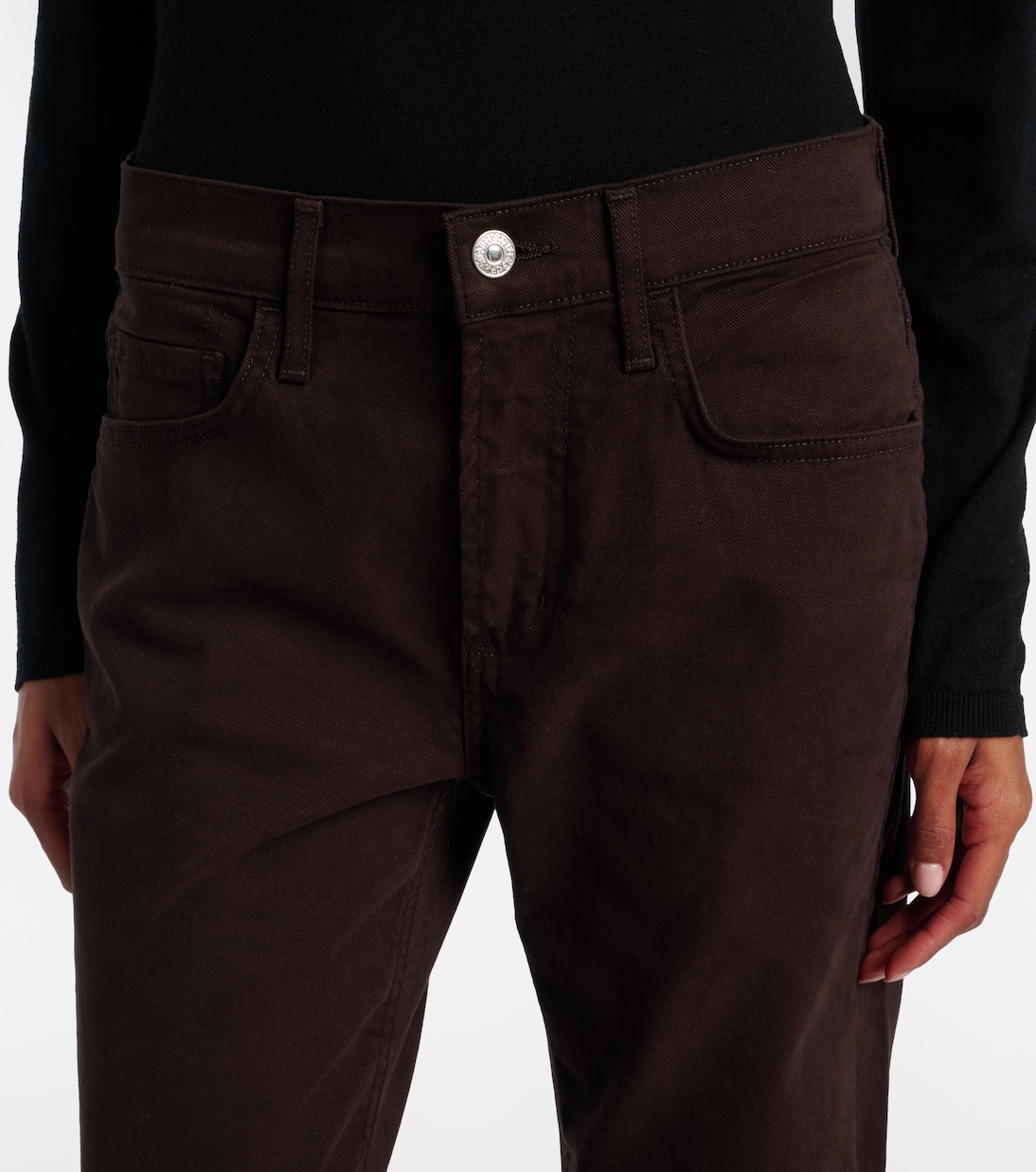 Genova low-rise twill bootcut pants | Citizens of Humanity