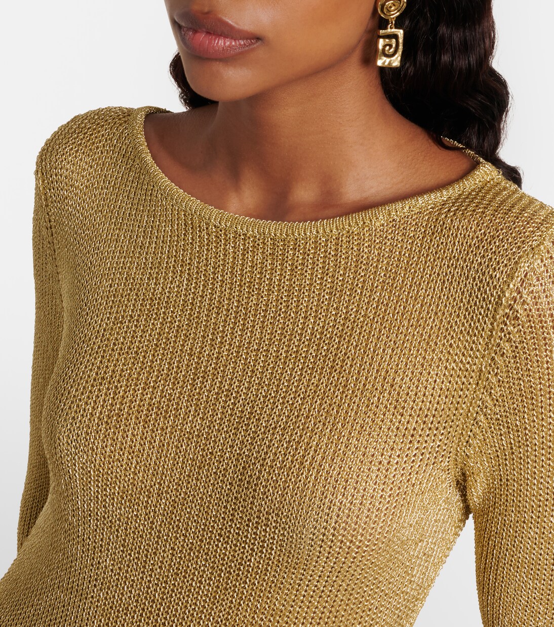 Knitted maxi dress | Staud