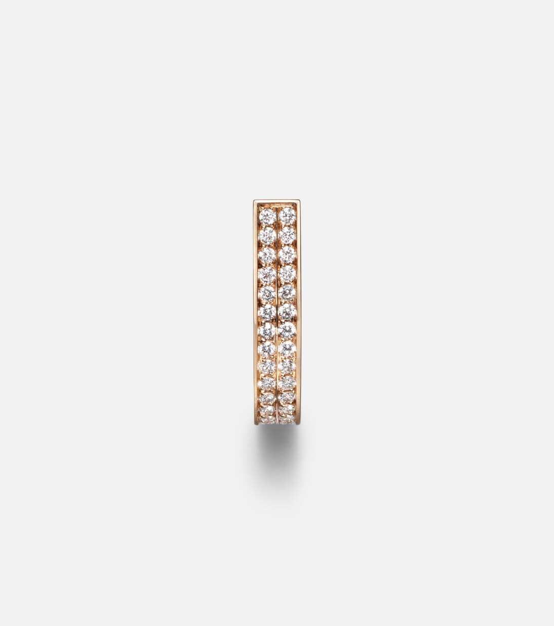 Berbere 18kt rose gold single earring with diamonds | Repossi